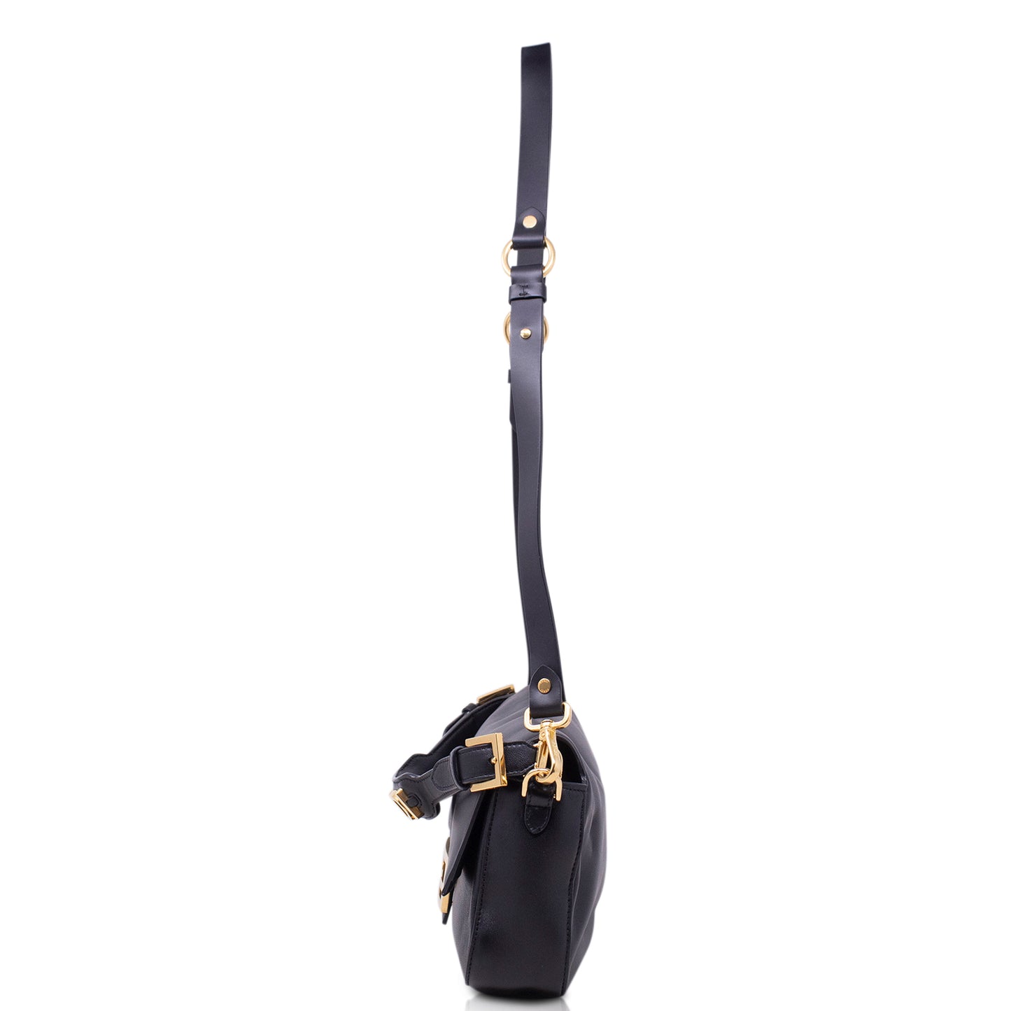 Fendi Baguette in Black Nappa 