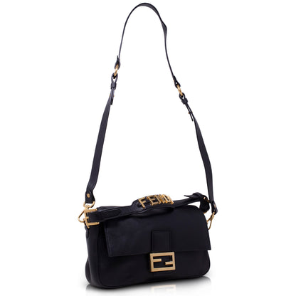 Fendi Baguette in Black Nappa 