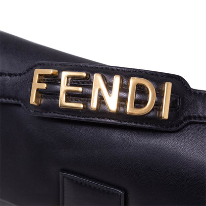 Fendi Baguette in Black Nappa 