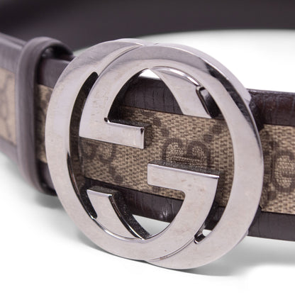 Gucci Cintura GG Interlocking 80 cm