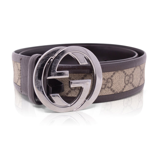 Gucci Cintura GG Interlocking 80 cm