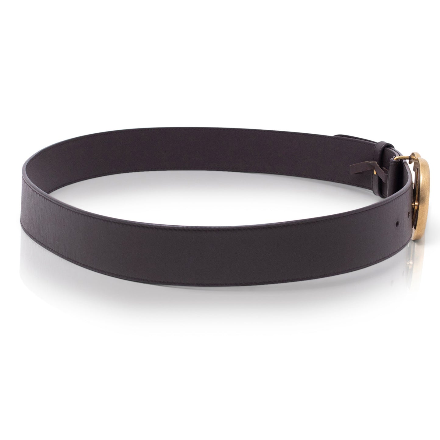 Gucci Brown GG Marmont Belt 95 cm 