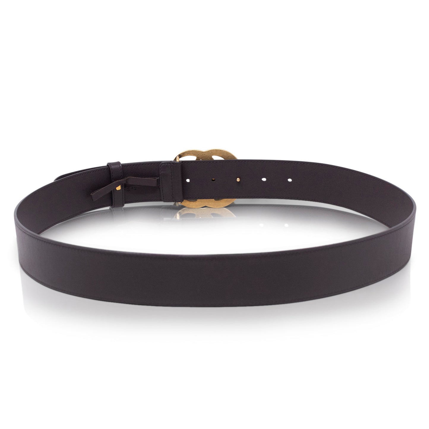 Gucci Brown GG Marmont Belt 95 cm 