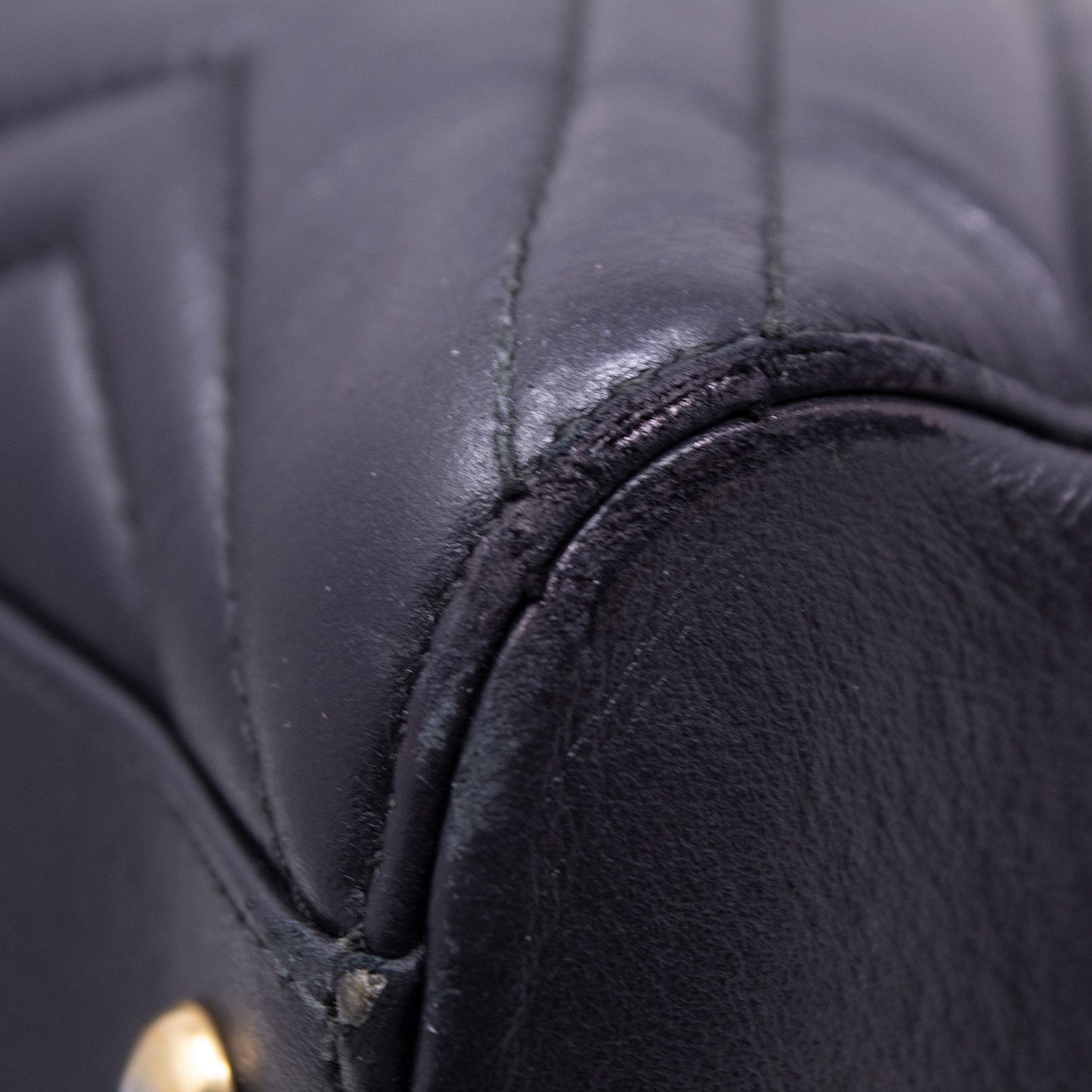 Gucci Bauletto GG shopping Marmont Nera