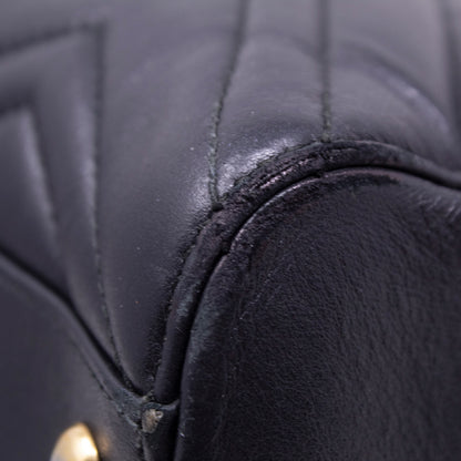 Gucci Bauletto GG shopping Marmont Nera