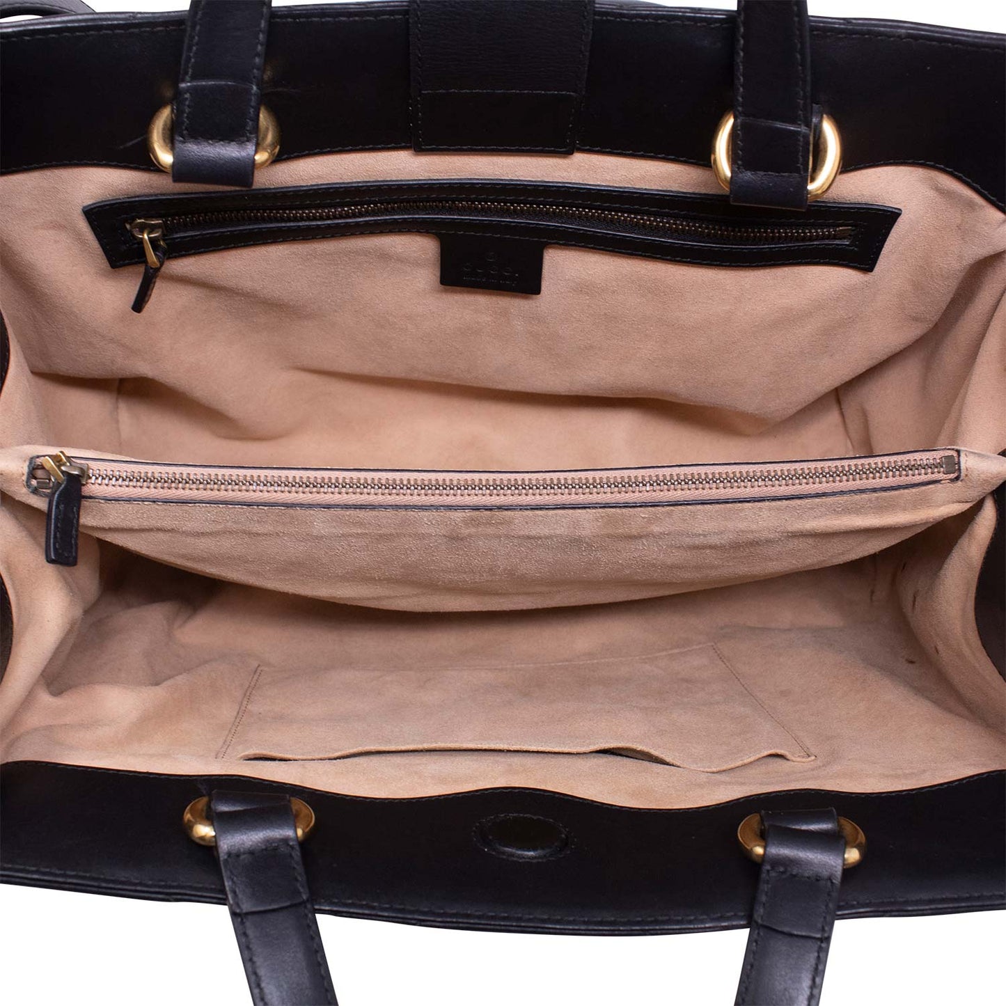 Gucci Bauletto GG shopping Marmont Nera