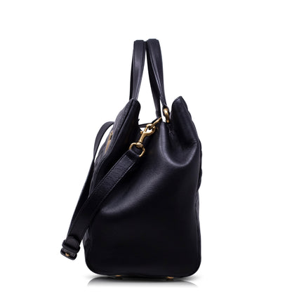 Gucci Bauletto GG shopping Marmont Nera
