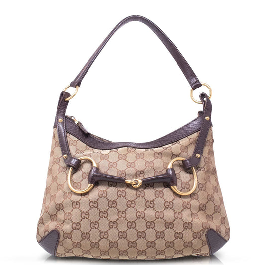 Gucci GG Horsebit Canvas