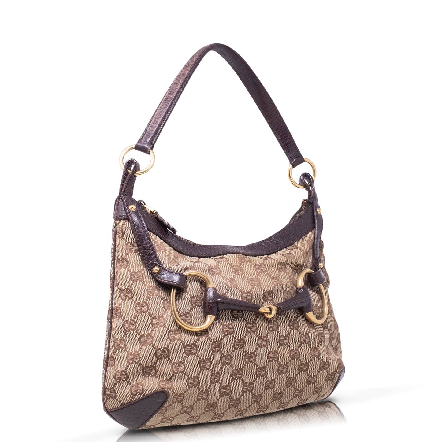 Gucci GG Horsebit Canvas