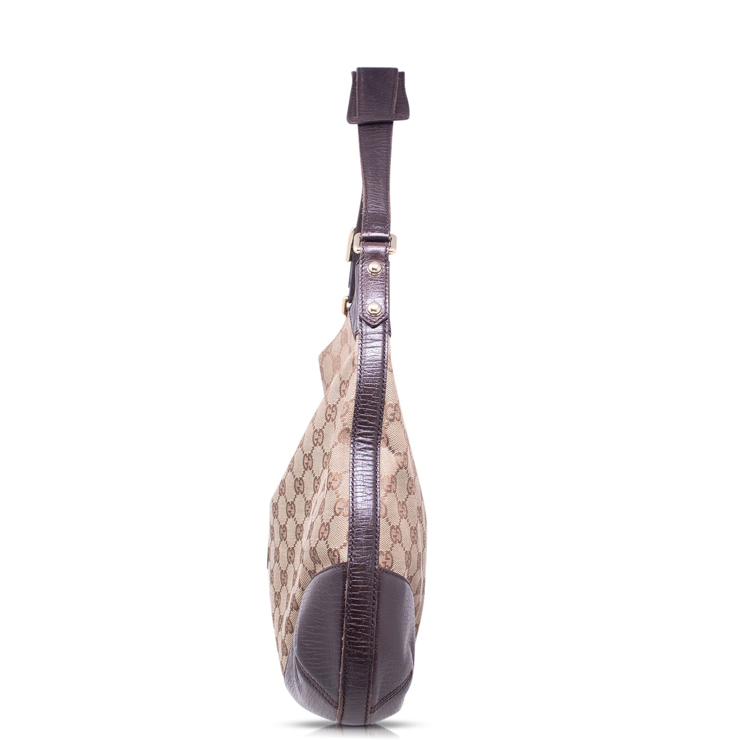 Gucci GG Horsebit Web Hasler Hobo Bag