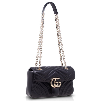 Gucci GG Marmont Piccola Pelle nera