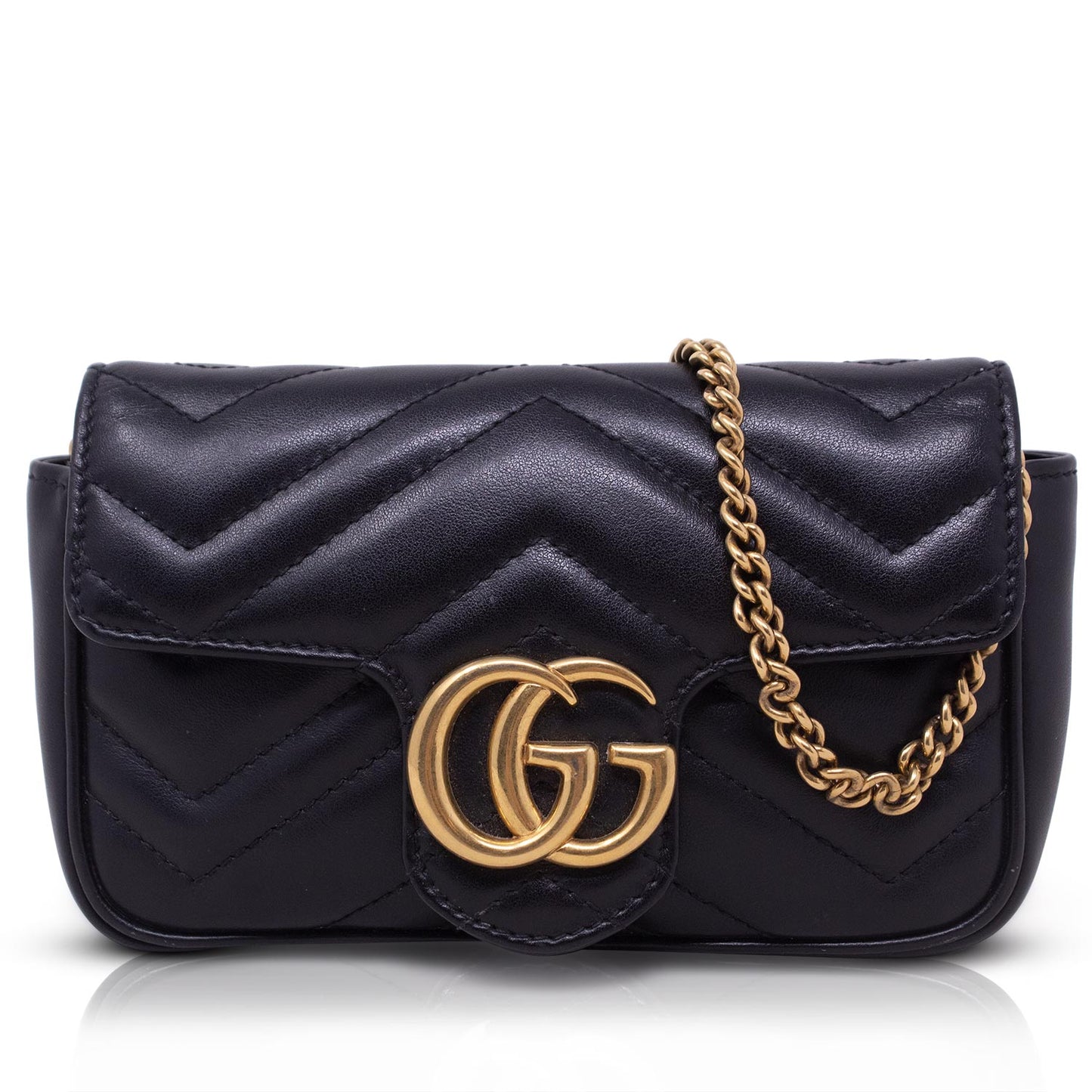 Gucci GG Mini Marmont Pelle nera