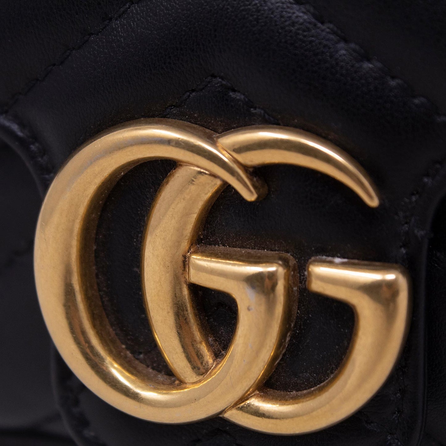 Gucci GG Mini Marmont Pelle nera