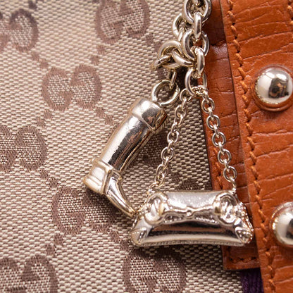 Gucci GG Tote Web Jolicoeur Marrone