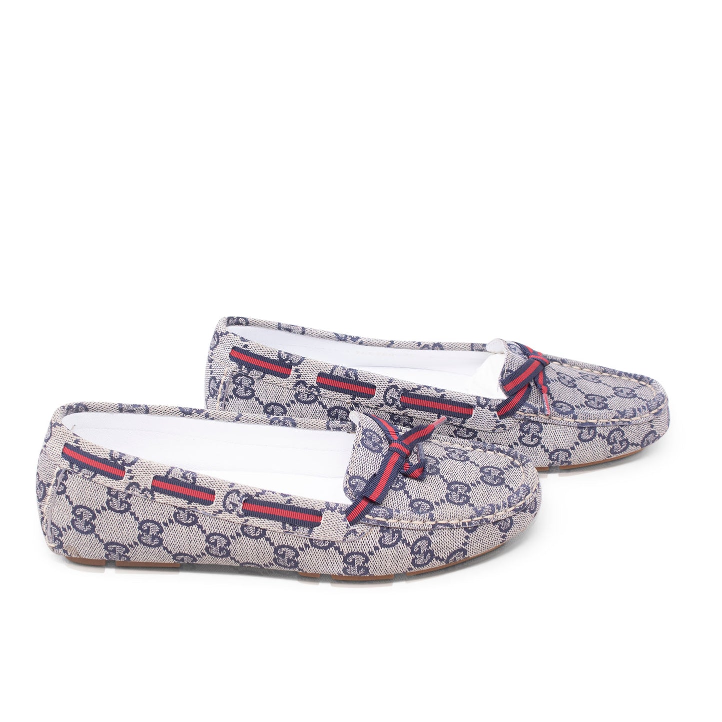 Gucci Women's GG Plus Loafer Blue size 36 