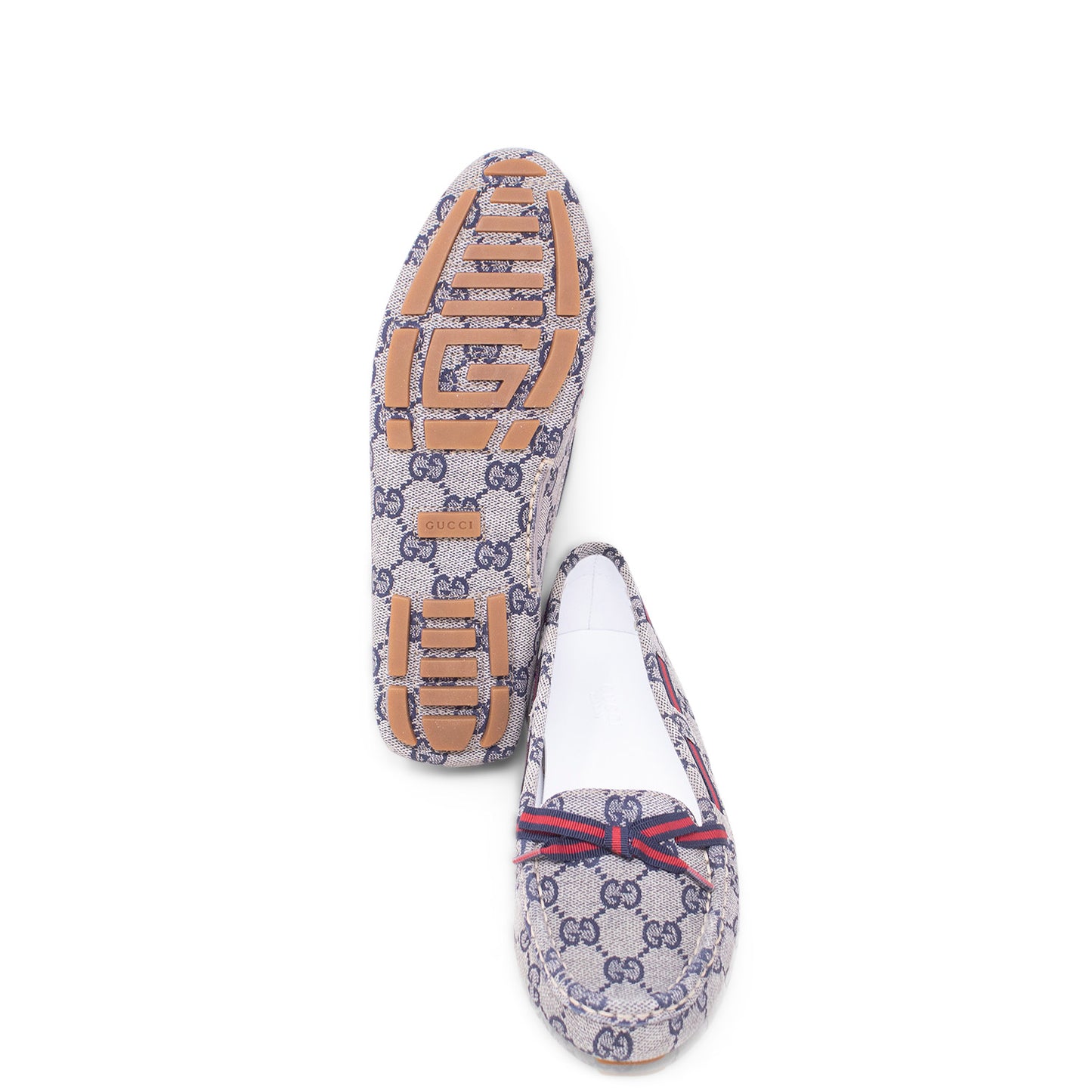 Gucci Women's GG Plus Loafer Blue size 36 