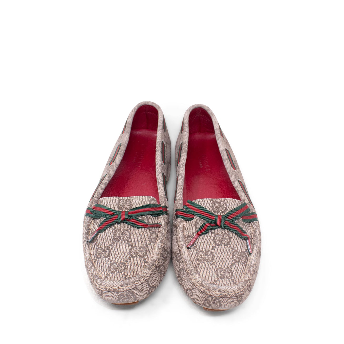Gucci Women's GG Plus Loafers Beige size 36  