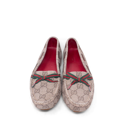 Gucci Women's GG Plus Loafers Beige size 36  