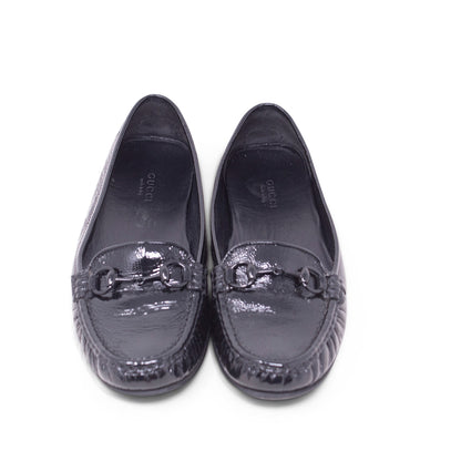 Gucci Mocassino Horsebit Vernice Nera n°36 1/2