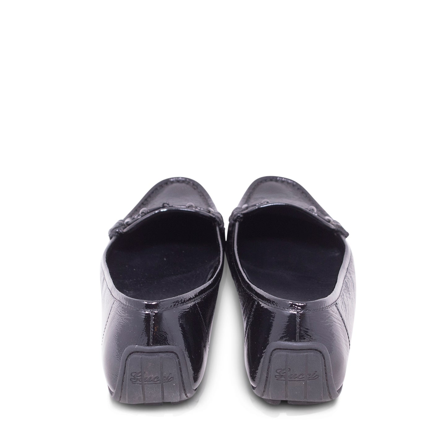 Gucci Mocassino Horsebit Vernice Nera n°36 1/2