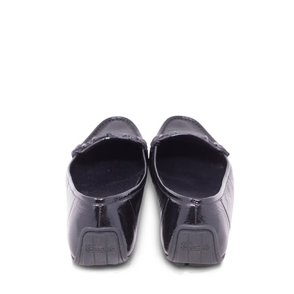 Gucci Mocassino Horsebit Vernice Nera n°36 1/2