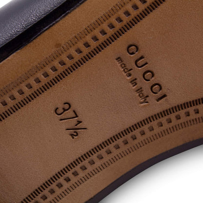 Gucci Mocassino Horsebit Web  Nera n°37 1/2