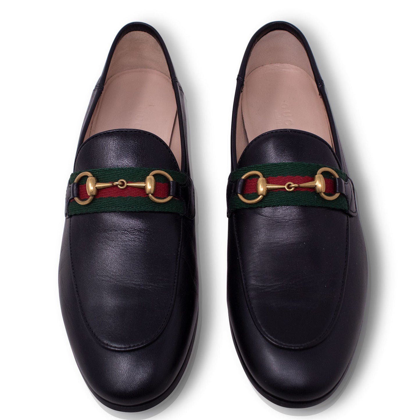Gucci Mocassino Horsebit Web  Nera n°37 1/2