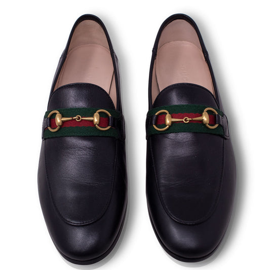Gucci Mocassino Horsebit Web  Nera n°37 1/2