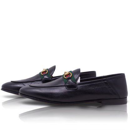 Gucci Mocassino Horsebit Web  Nera n°37 1/2