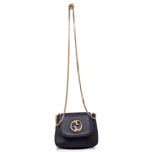 Gucci Pebbled Small 1973 Nera