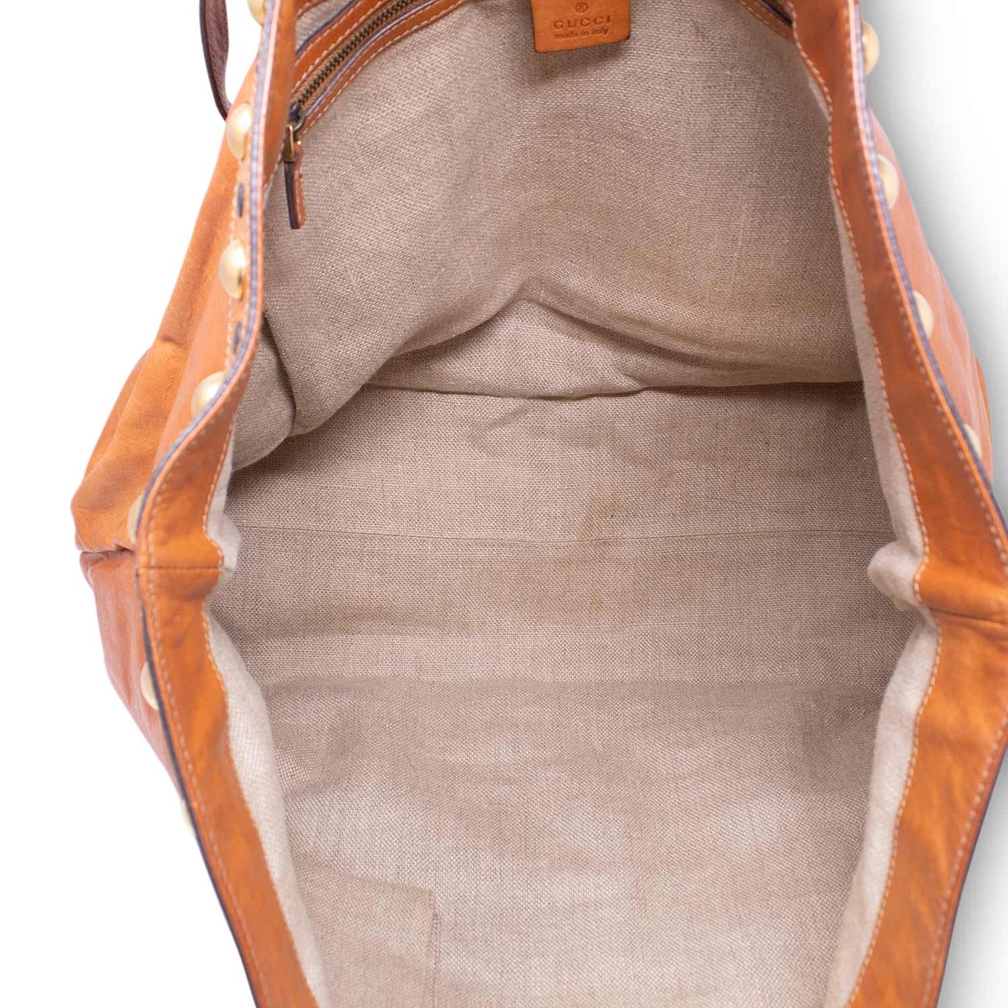 Gucci Tote Babouska pelle marrone Cuore