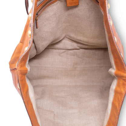 Gucci Tote Babouska pelle marrone Cuore