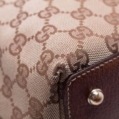Gucci Tote Bamboo GG Marrone