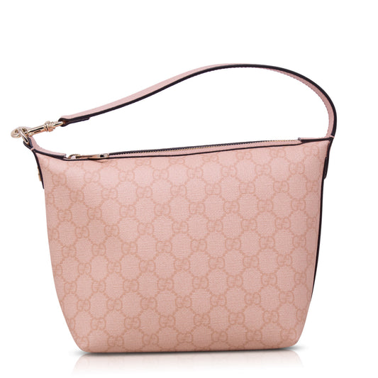 Gucci GG Supreme Textured Mini Ophidia Rosa