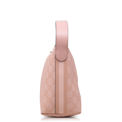 Gucci GG Supreme Textured Mini Ophidia Rosa