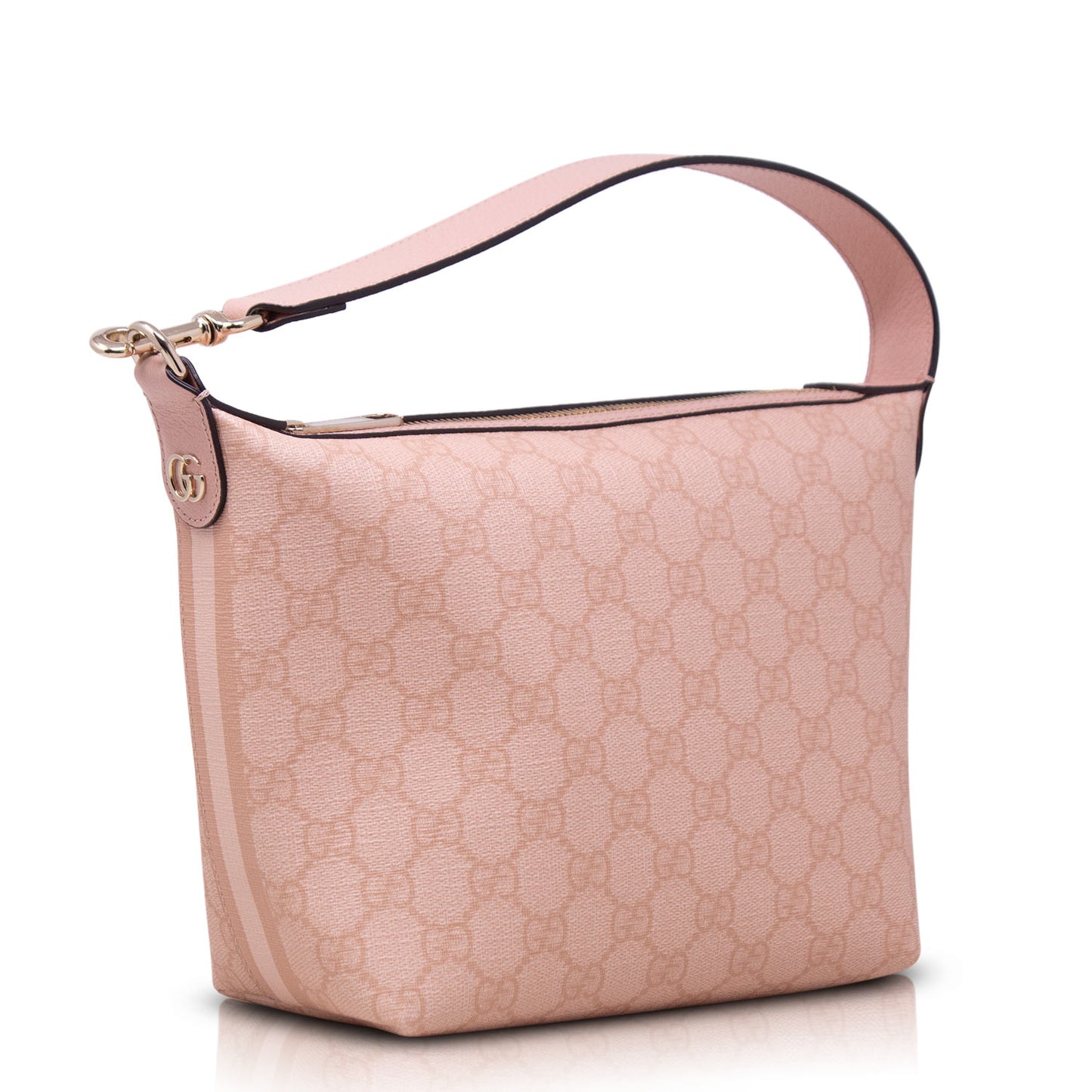 Gucci GG Supreme Textured Mini Ophidia Rosa