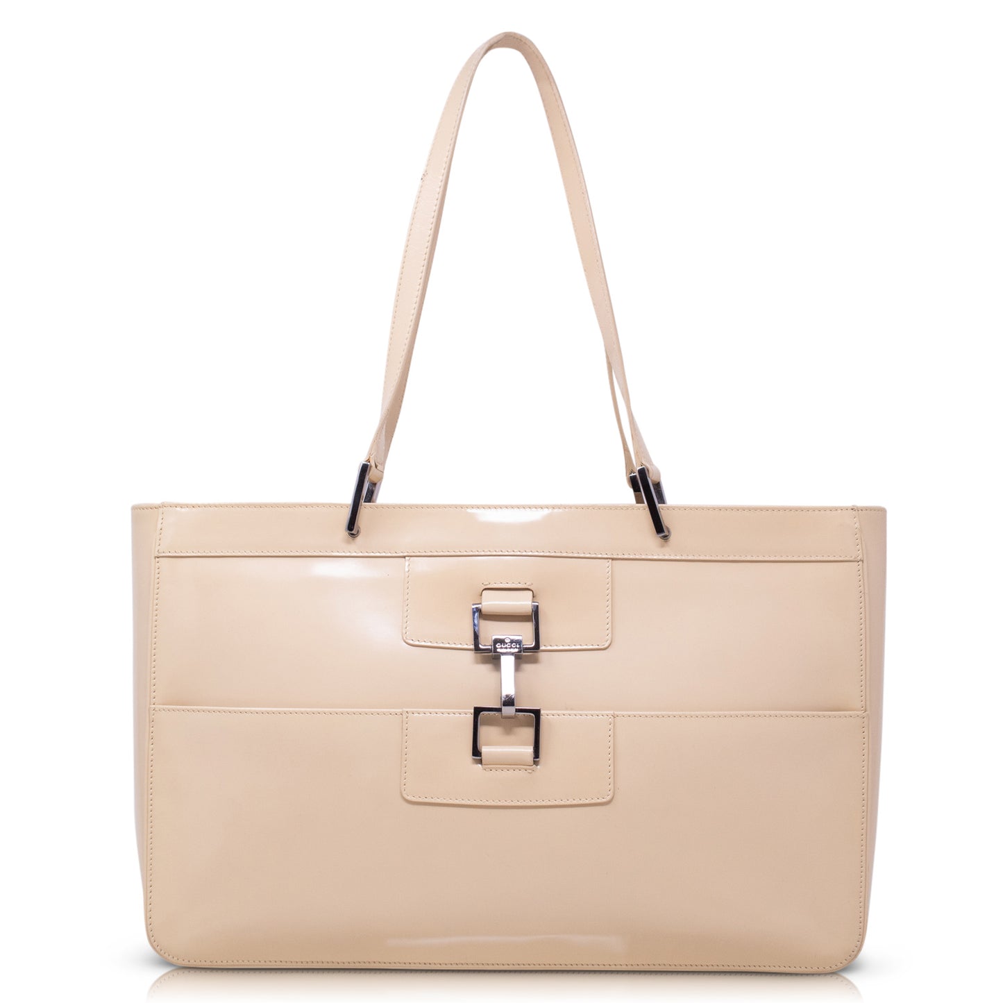 Gucci  Tote Jackie Vernice Beige