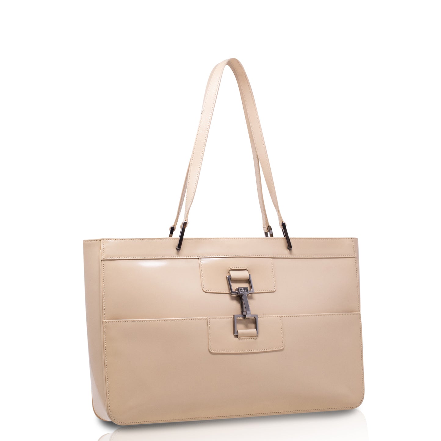 Gucci  Tote Jackie Vernice Beige