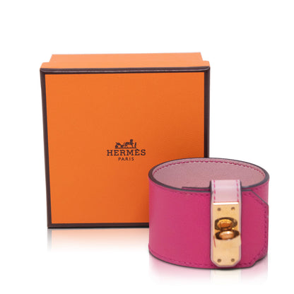 Hermès Bracciale Kelly Twist Rosa Shocking