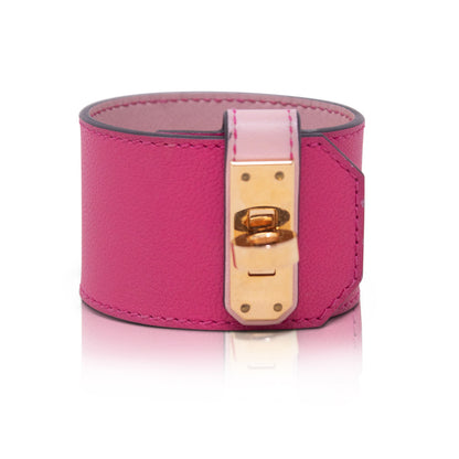Hermès Bracciale Kelly Twist Rosa Shocking