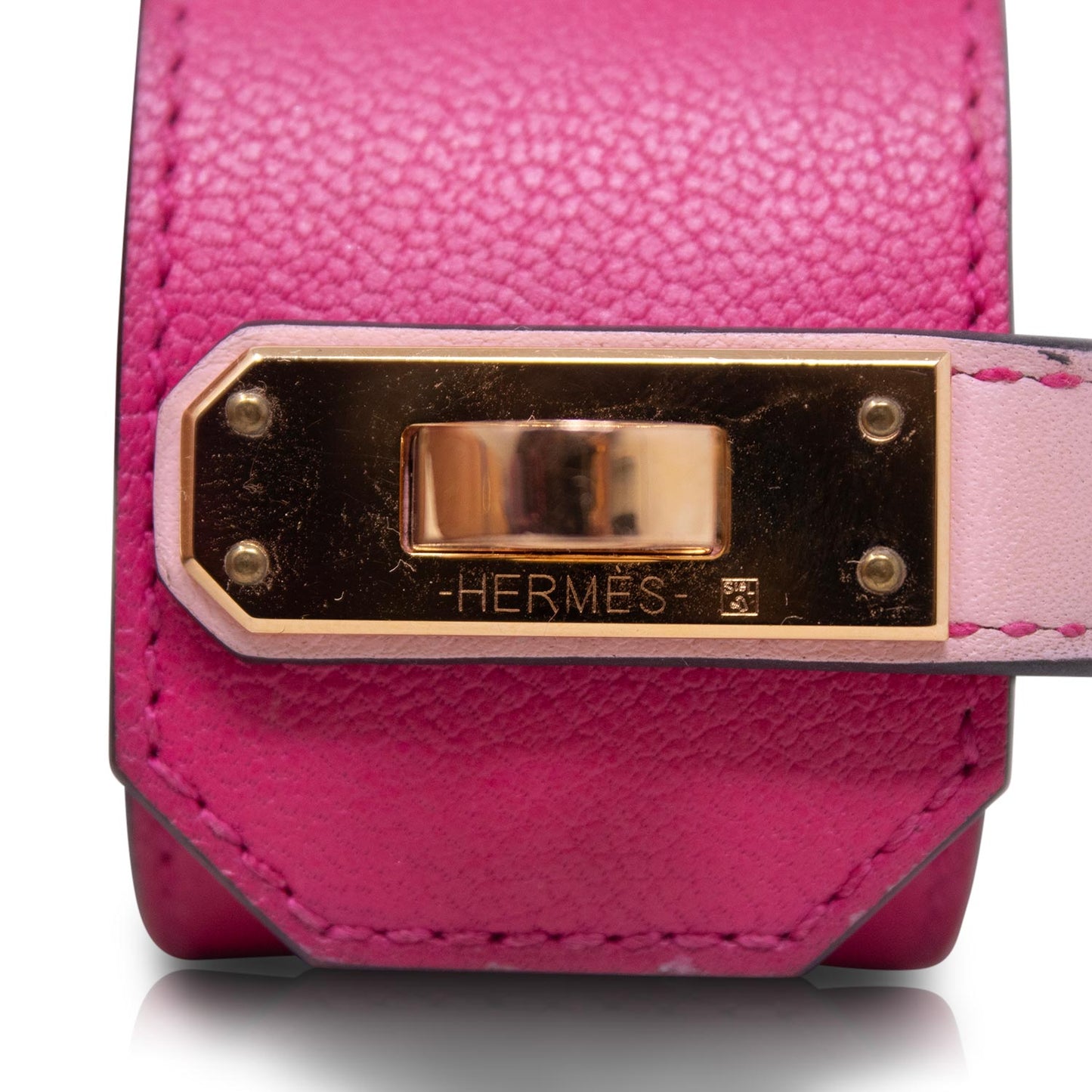 Hermès Bracciale Kelly Twist Rosa Shocking