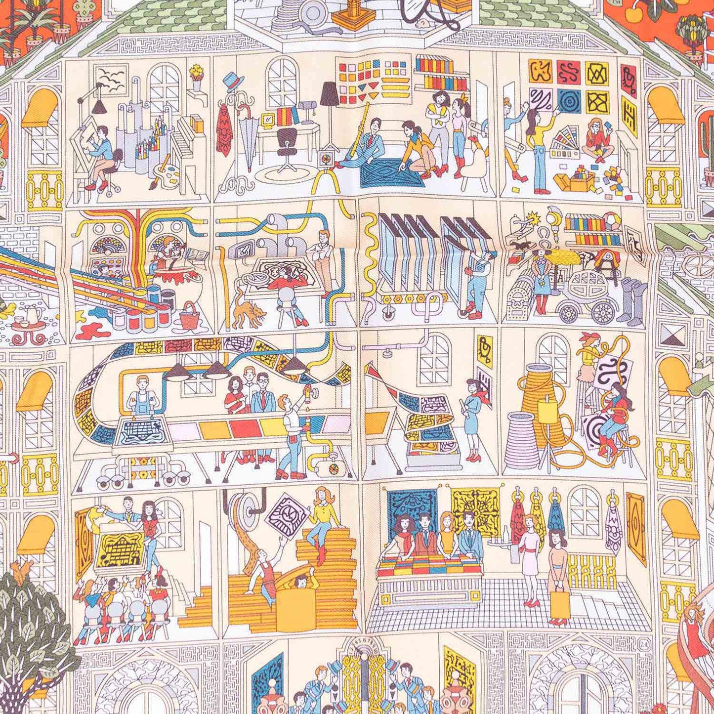 Hermès Foulard Brazil by Laurence Bourthoumieux 