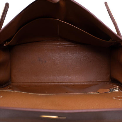 Hermès Kelly 32 Sellier Noisette 