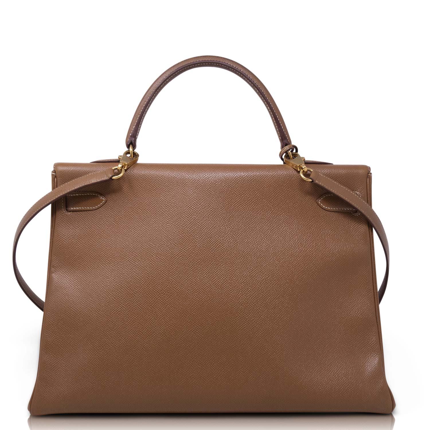 Hermès Kelly 32 Sellier Noisette – Le Chic Vintage