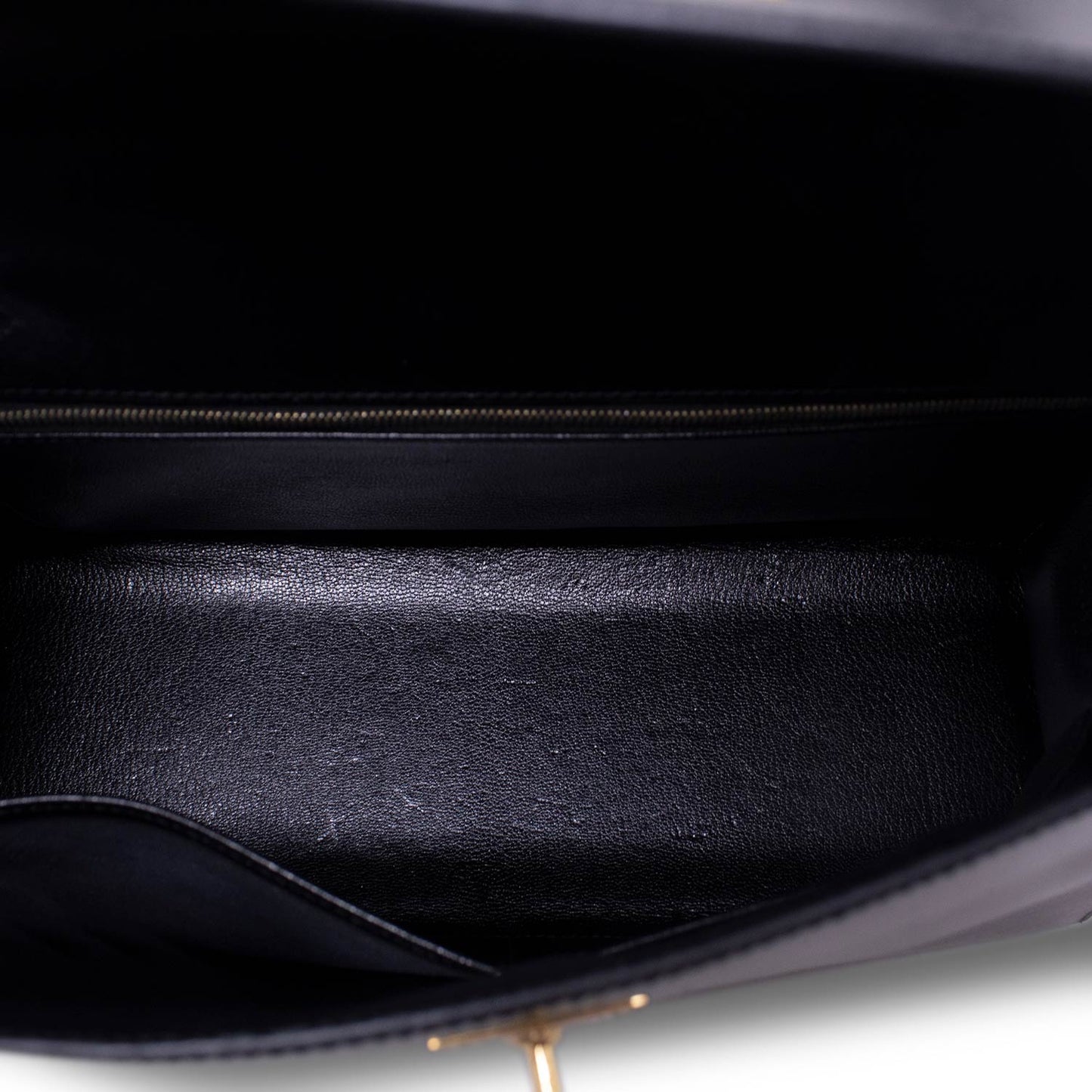 Hermès Kelly 32 Box Calf Nera