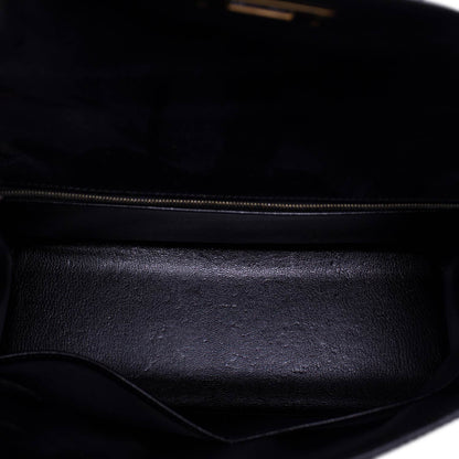 Hermès Kelly 32 Box Calf Nera