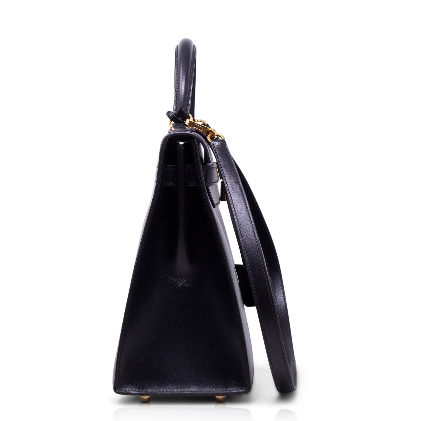 Hermès Kelly 32 Box Calf Nera