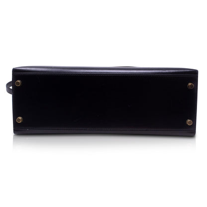 Hermès Kelly 32 Box Calf Nera