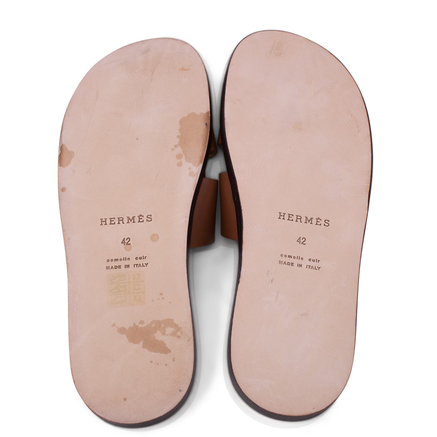 Hermès Sandali Izmir Vitello da uomo n°42