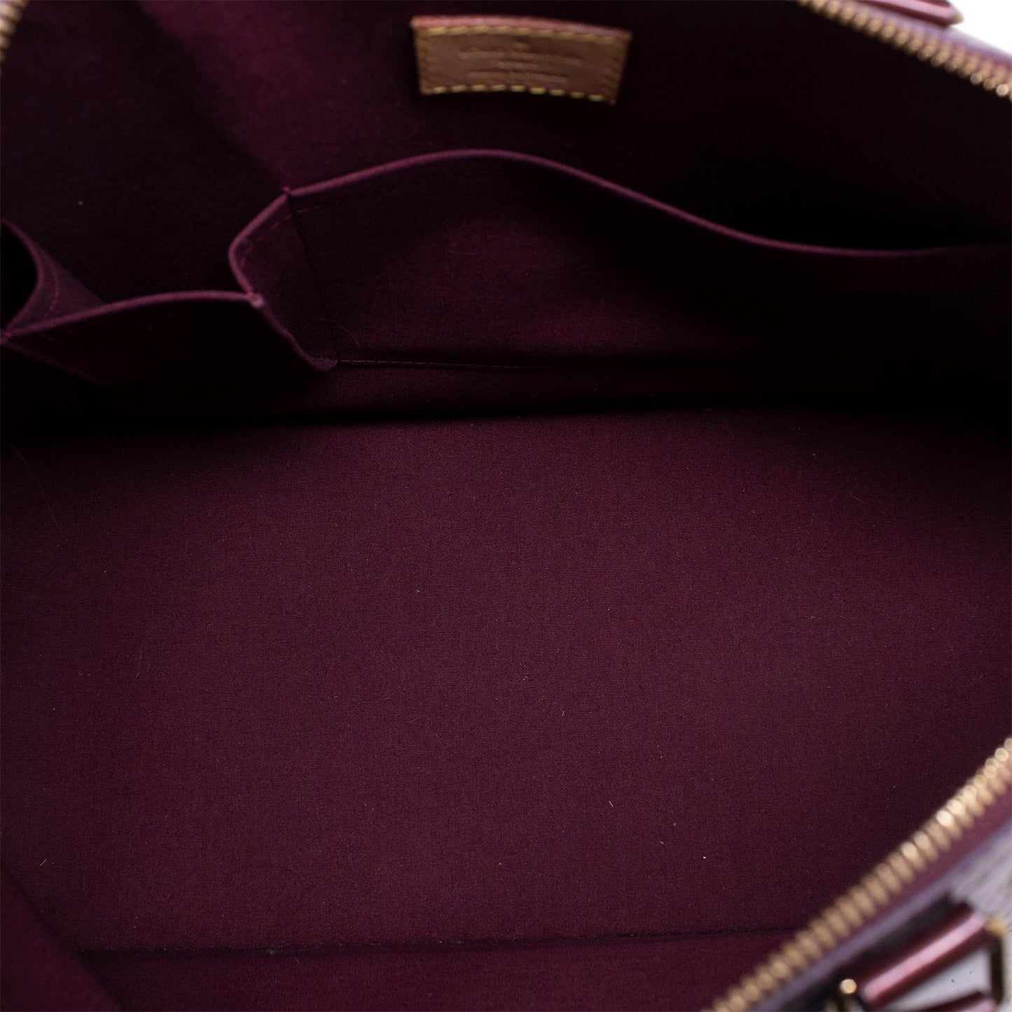 Louis Vuitton Alma GM Vernice viola